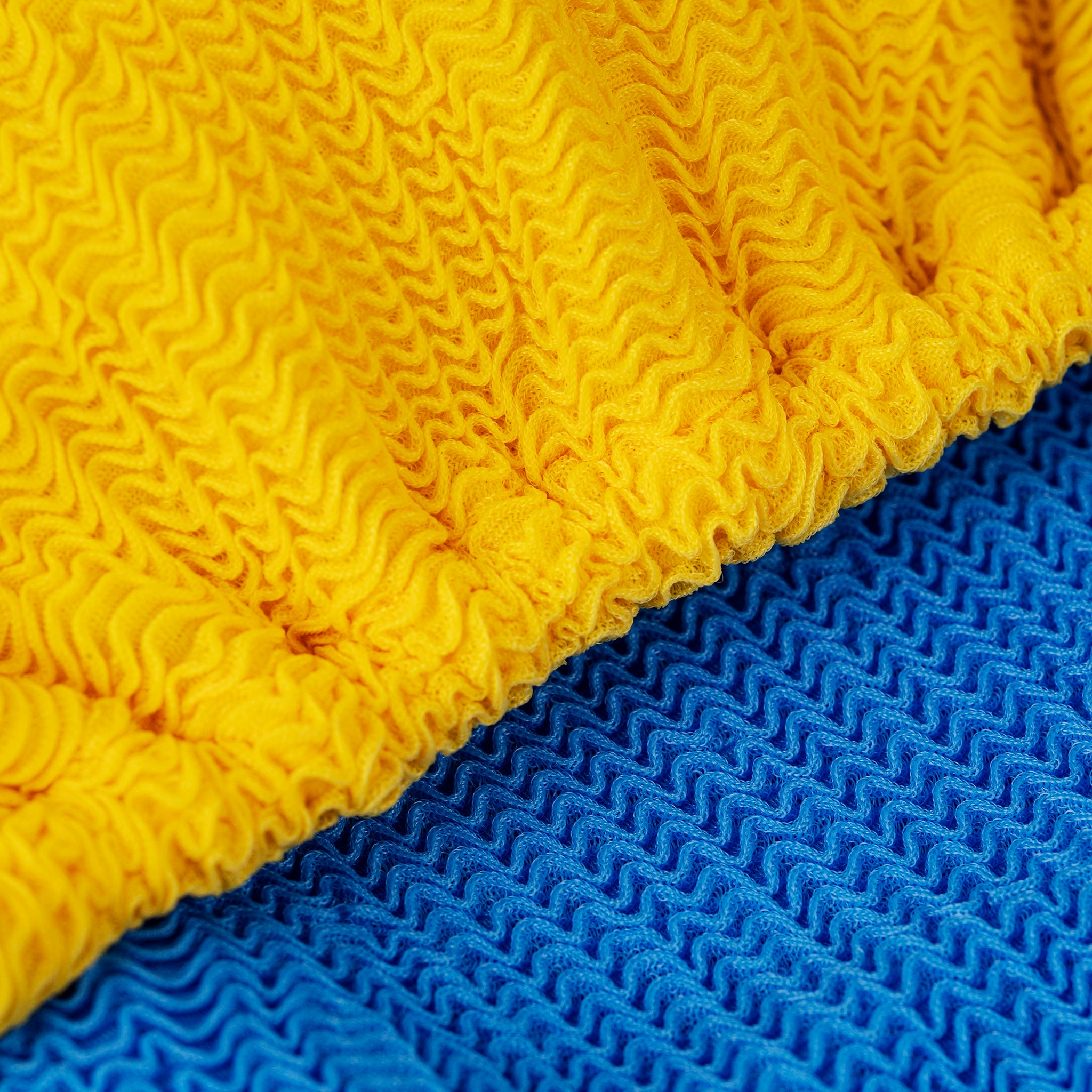 Crinkle Giallo Azzurro